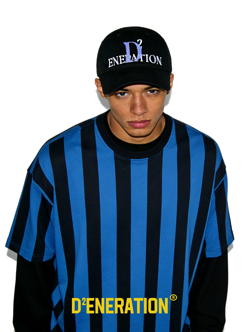 D²eneration Embroidered Curved Brim Baseball Cap