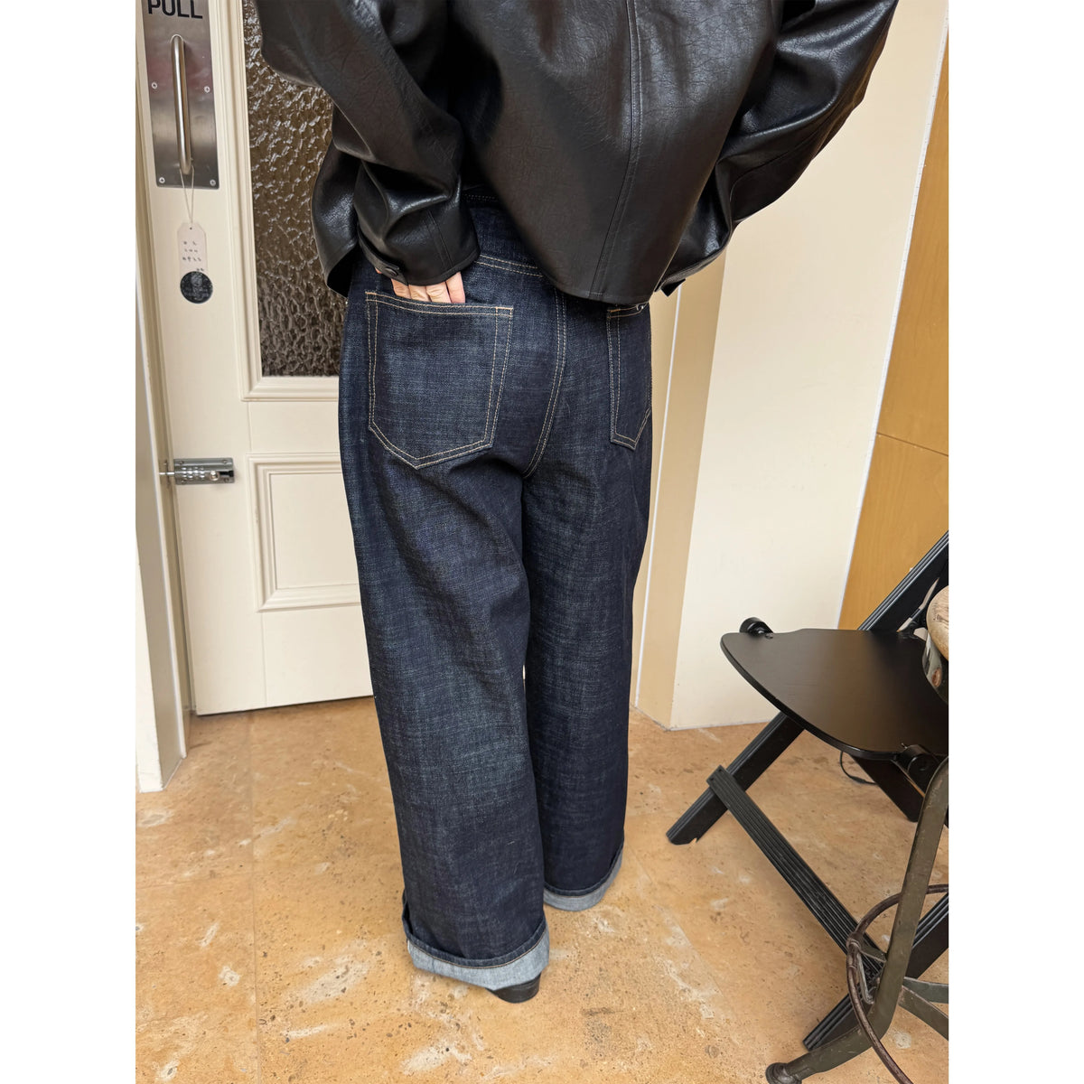 Anniehall Raw Denim 400g Relaxed Jeans