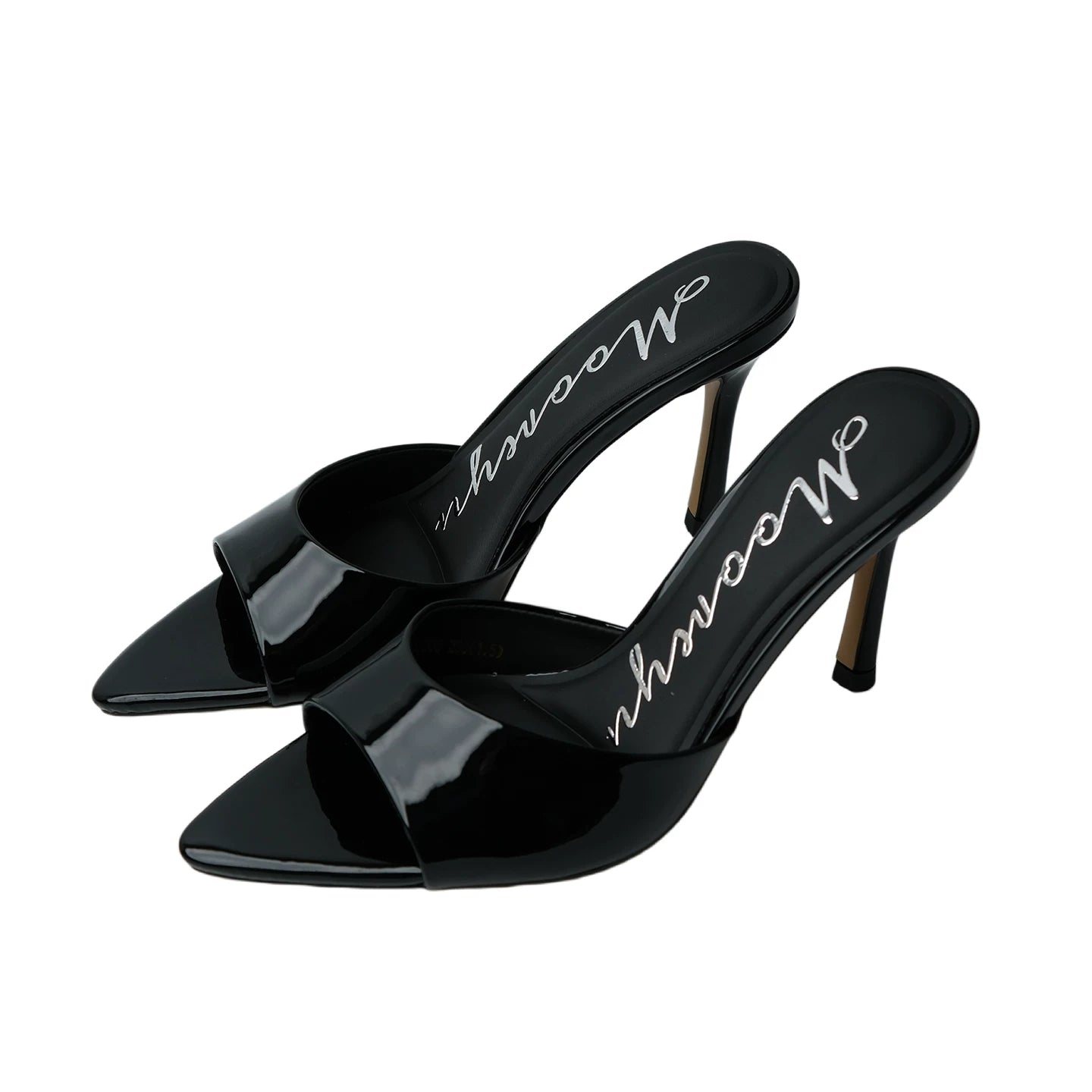 Mooreyu Open-Toe Stiletto Heel Sandal