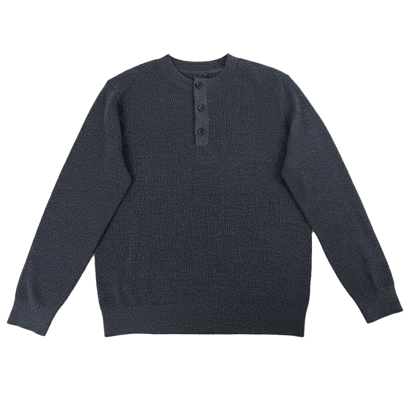 PERDU Henry Neck Casual Knitted Sweater