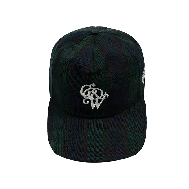 GRAF Vintage Plaid Embroidered Baseball Cap