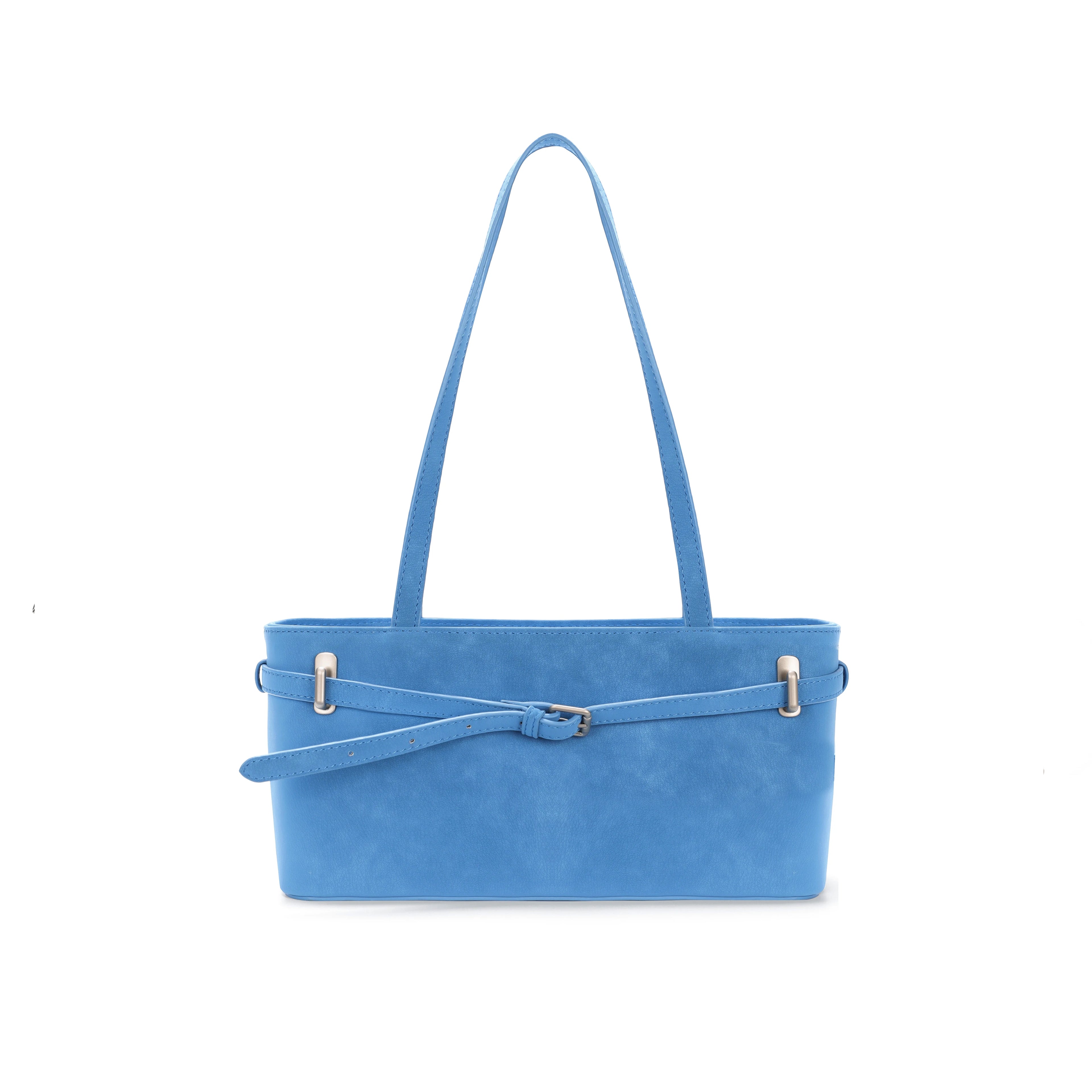 JANDRESS Faux Leather Zip-Top Shoulder Bag
