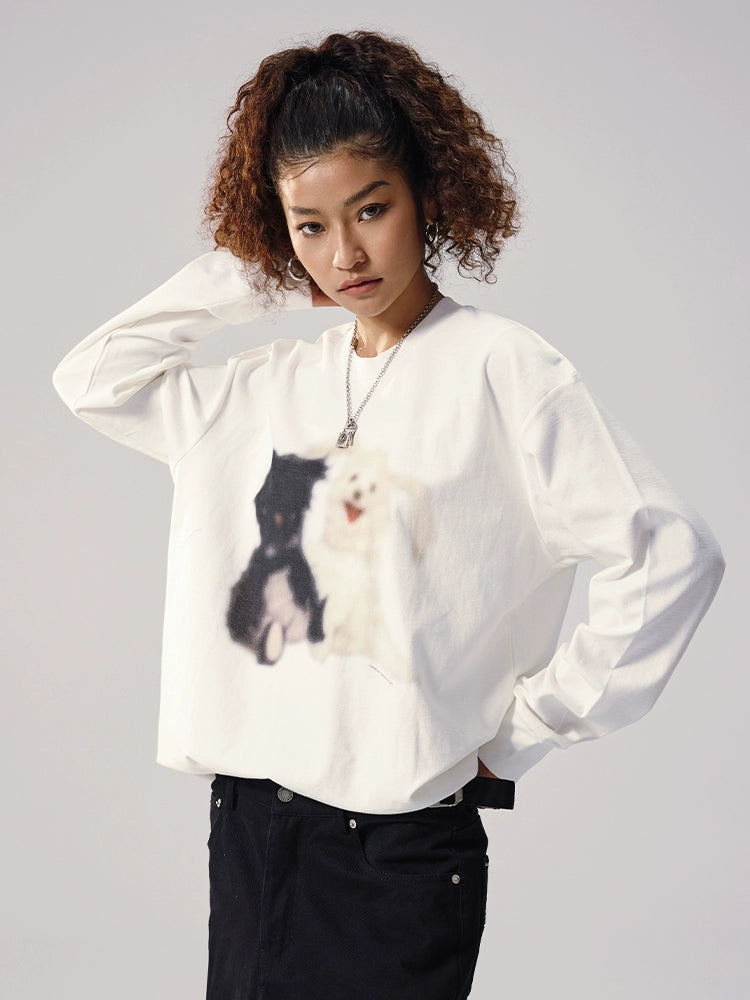 Remedy Puppy Long Sleeve Tee