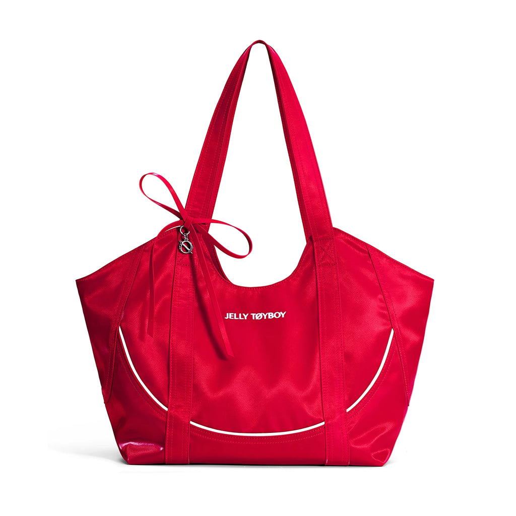 JELLY TOYBOY Faux Leather Magnetic Snap Shoulder Bag