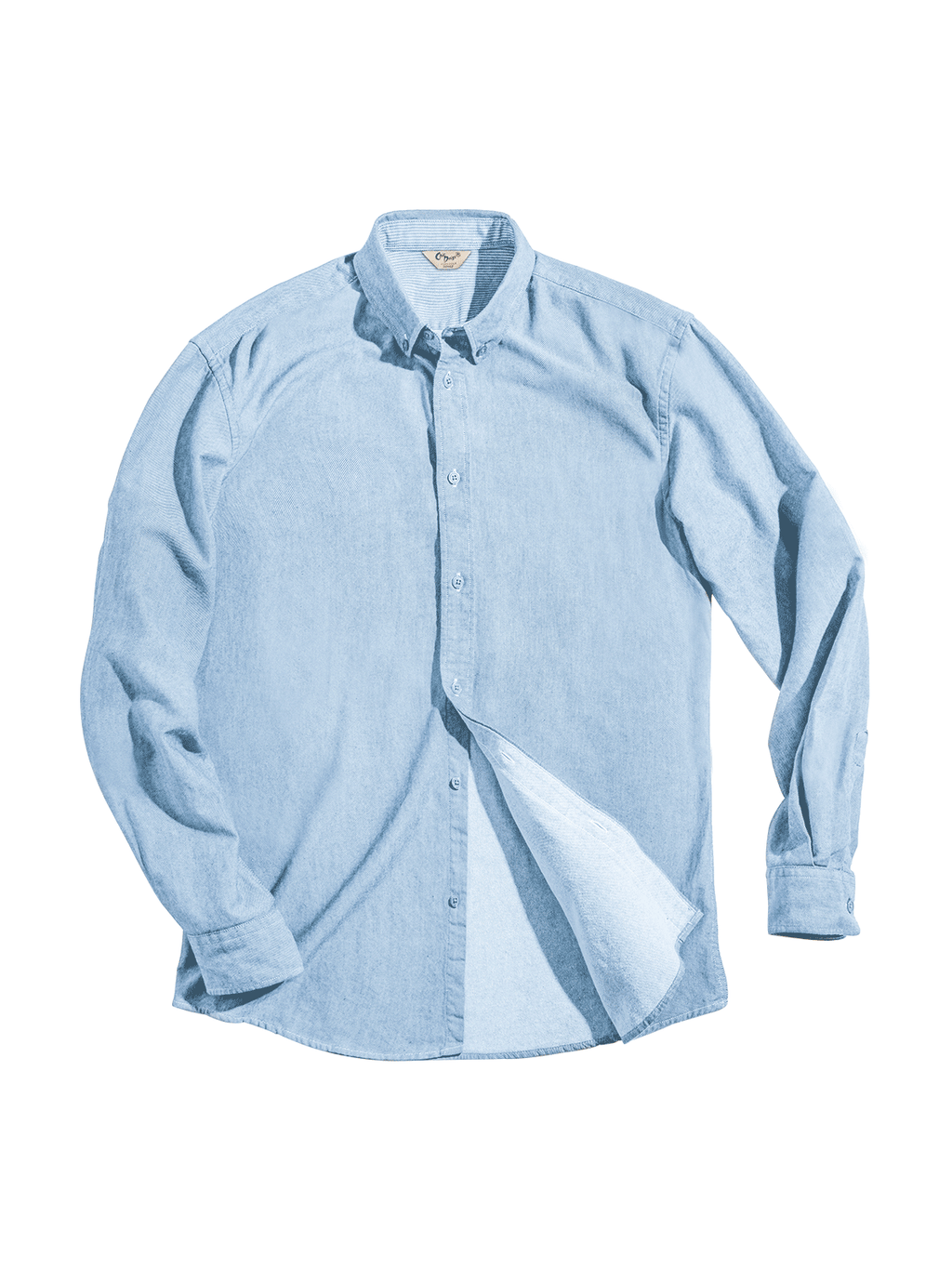 Madden retro polished long-sleeved cotton thin shirt