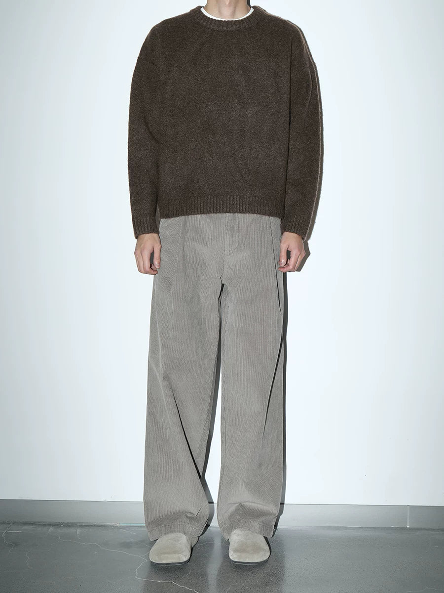 PLUS NO LOGO 1KG Heavyweight Breathable Loose Fit Sweater