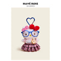 HAVEROSE Hello Kitty Piggy Overall Pendant