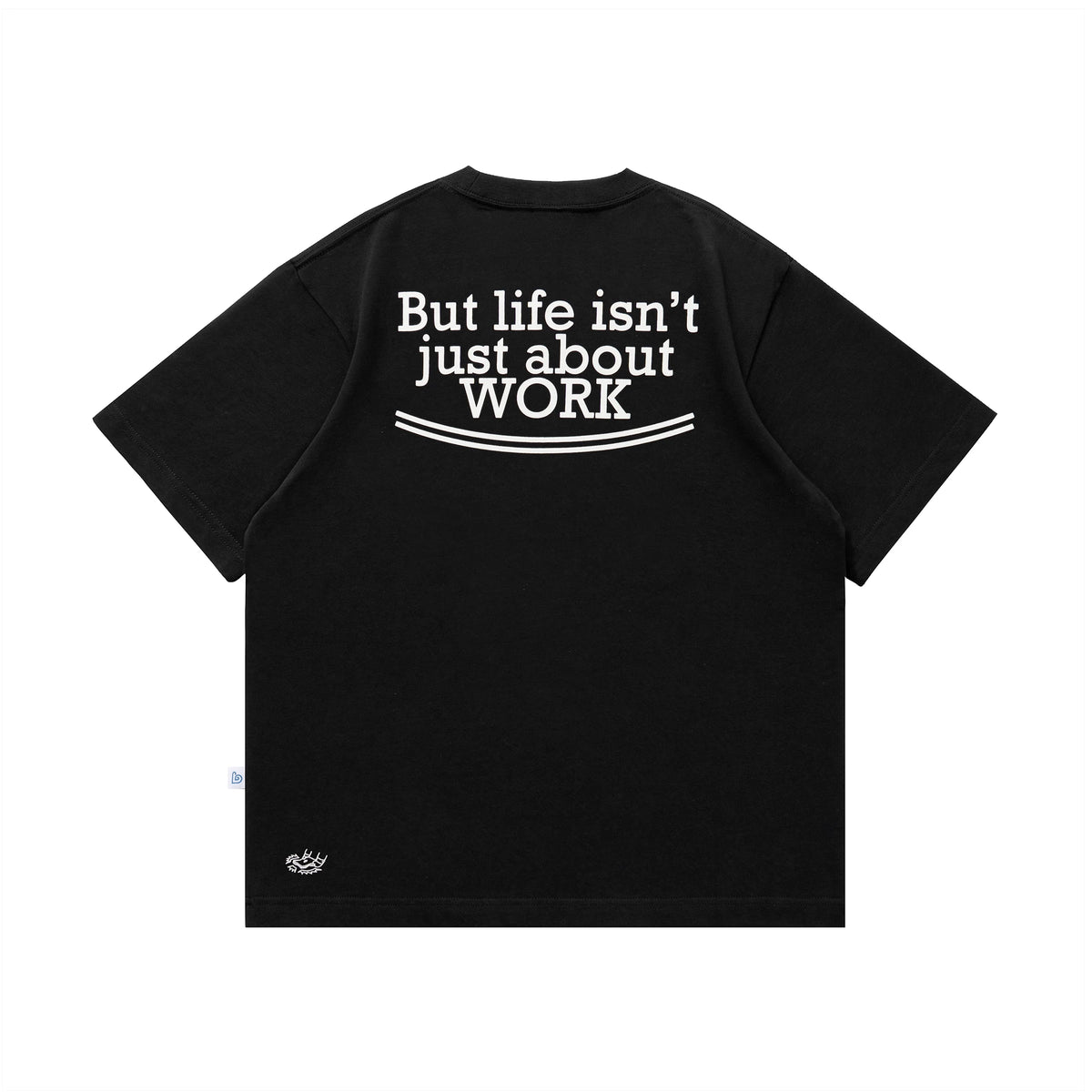 BENT IDEA Don't Wanna Work 260g Breathable Oversized Tee