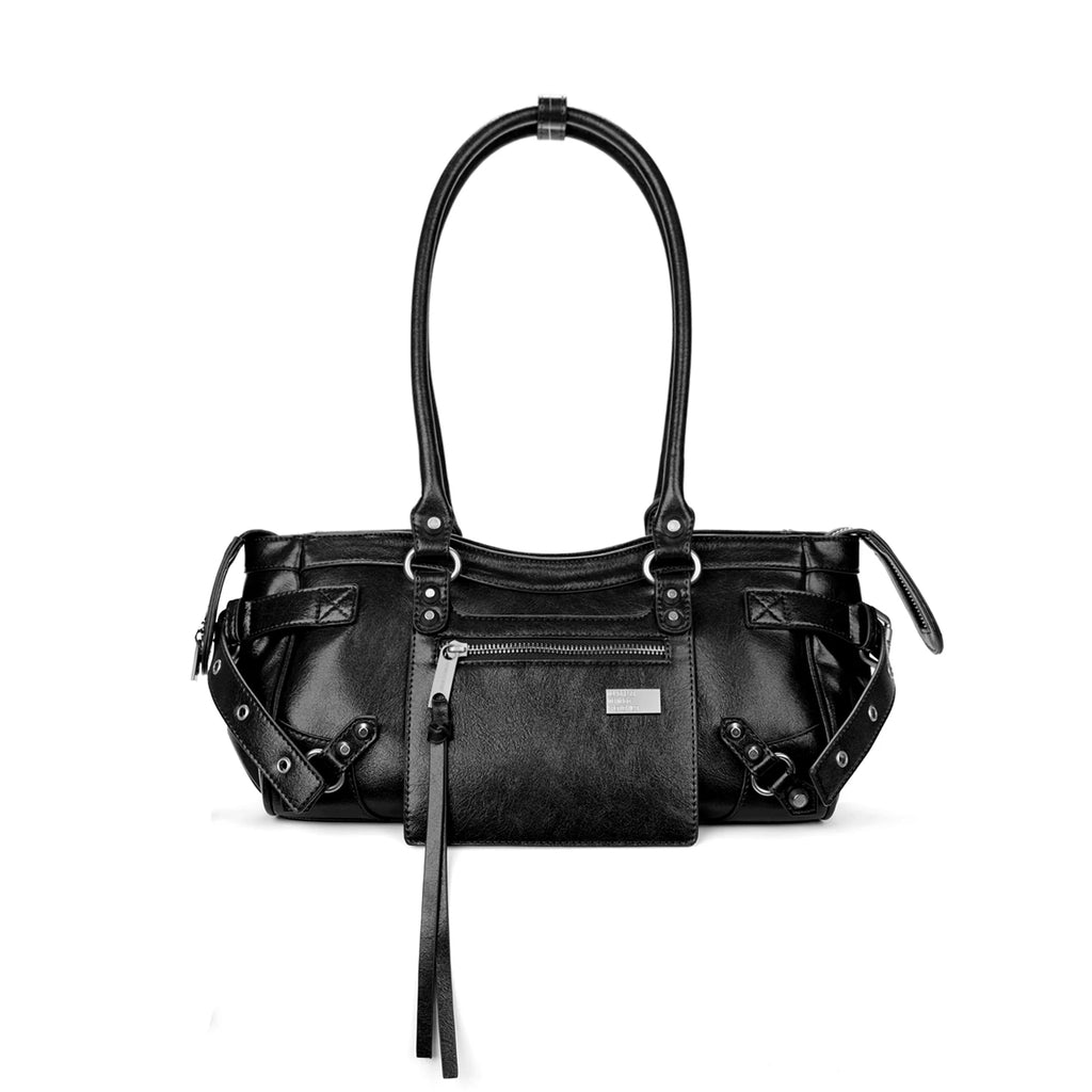JANDRESS Vintage Rivet Underarm Bag