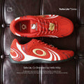 OLD ORDER Hello Kitty Red Suede Lace-Up Sneaker