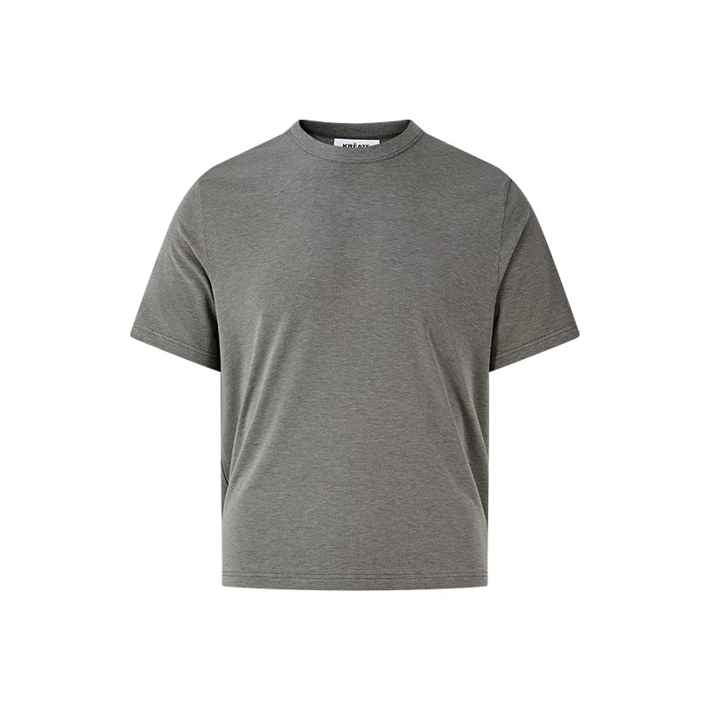 KREATE Soft Waxy Shoulder Knitted Tee