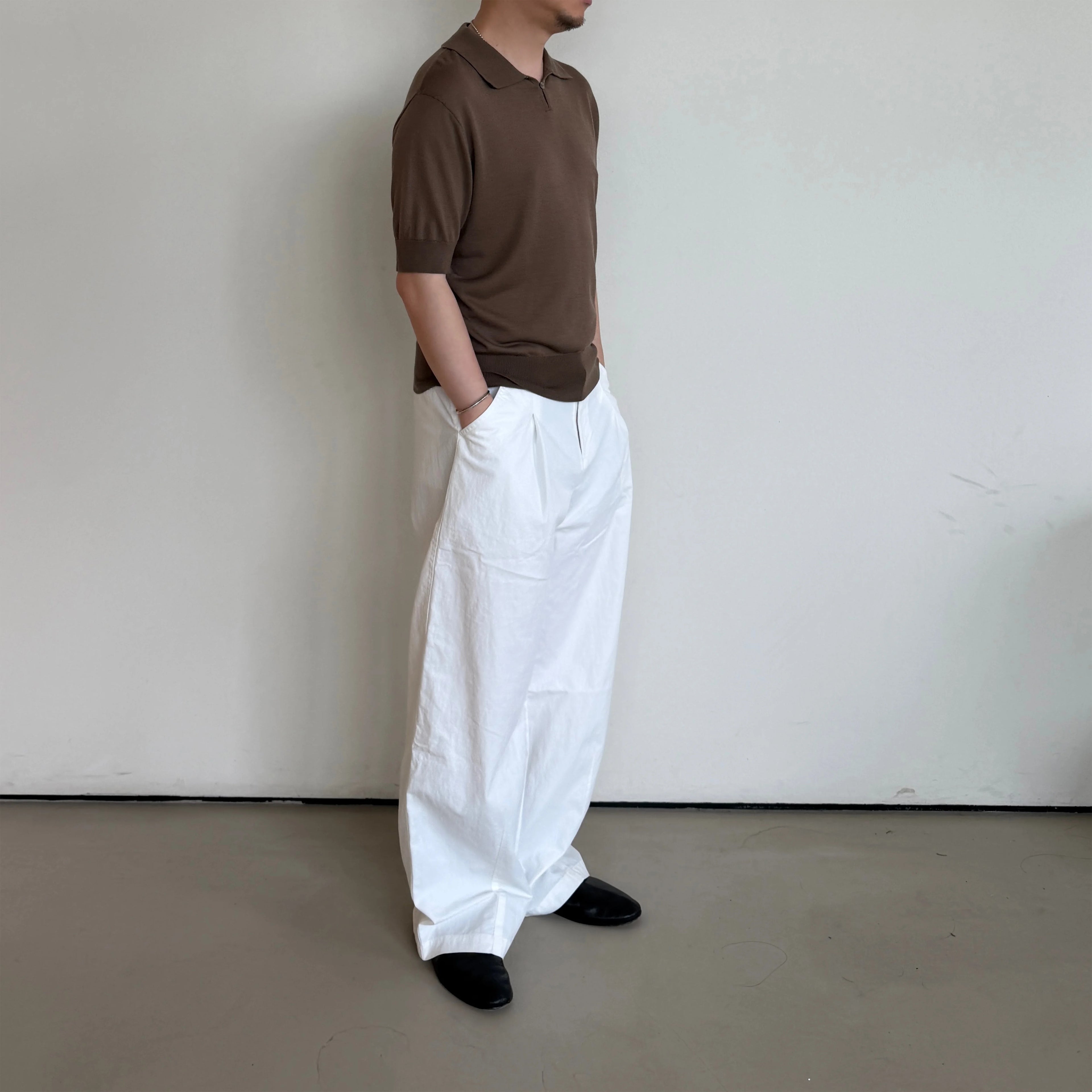 Anniehall Wrinkle-Resistant Breathable Knit Top