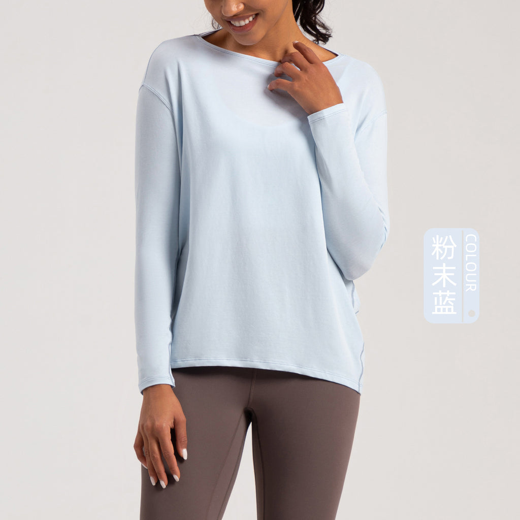 Athena Lulu Yoga Suit Long Sleeve Blouse