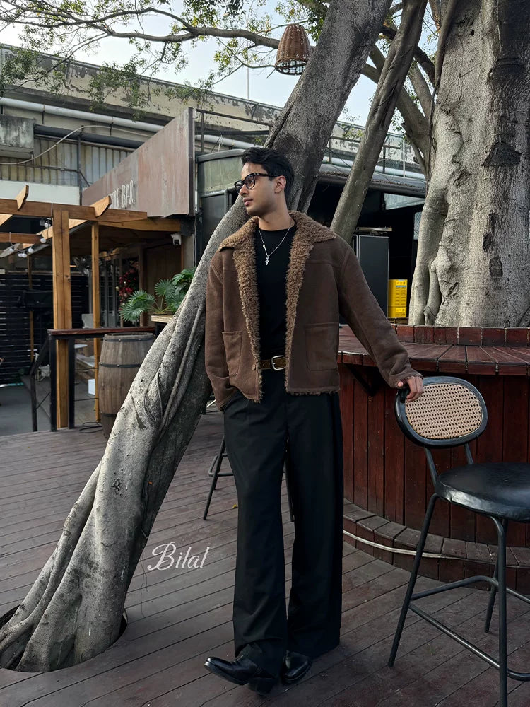 ZOZOFOREST Fur All-in-one Heavy Fleece Thickened Jacket