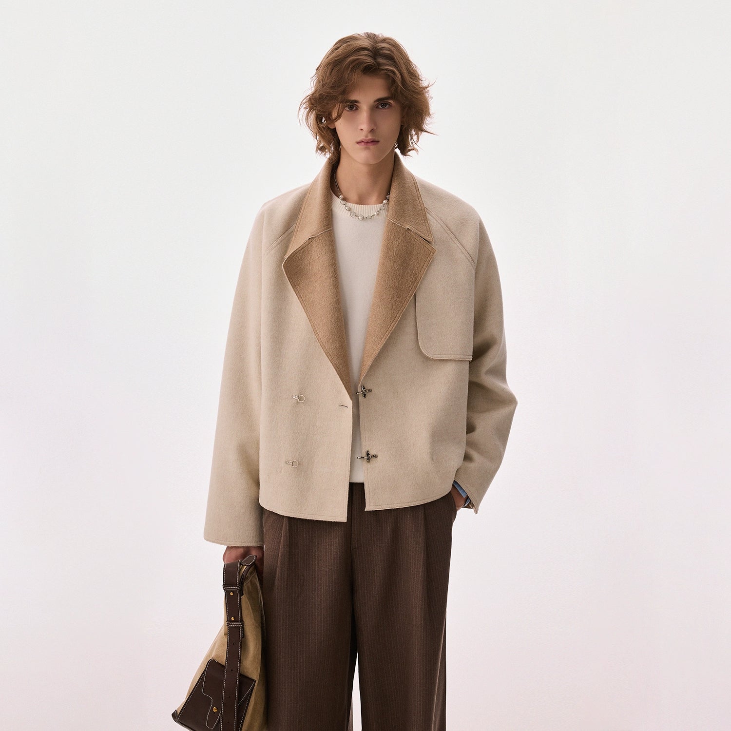 CHOR Premium Retro Short Double-sided Woolen Jacket