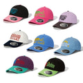 WASC Embroidered Color Block Cotton Baseball Cap