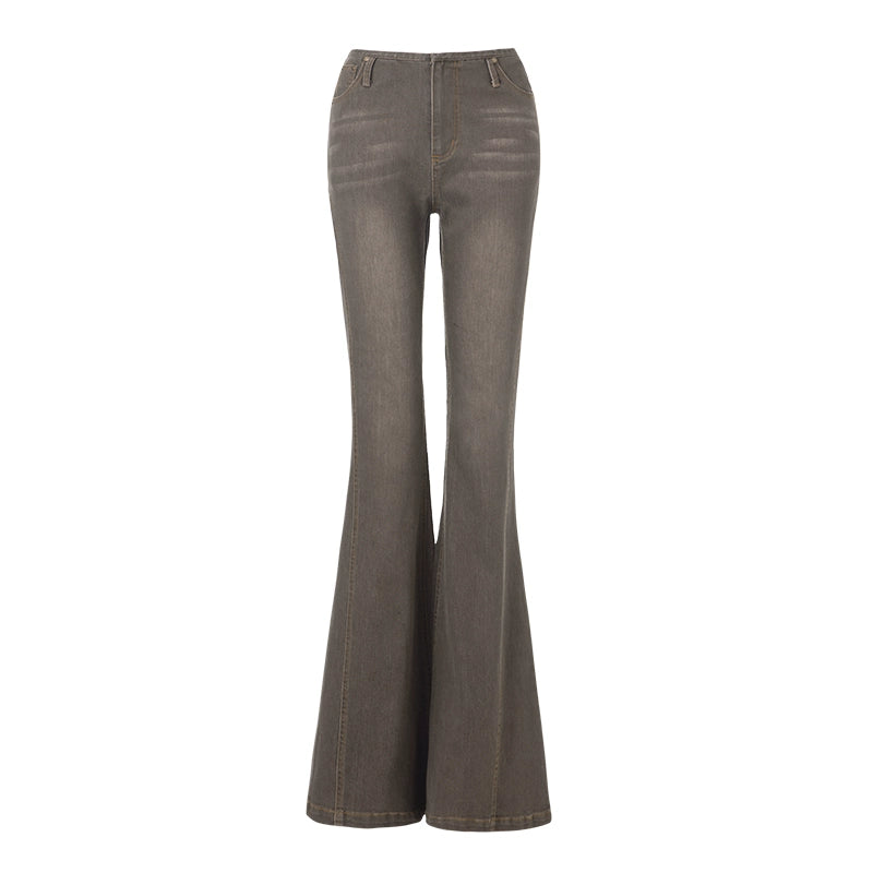 ABMY American Retro Micro-pull Jeans