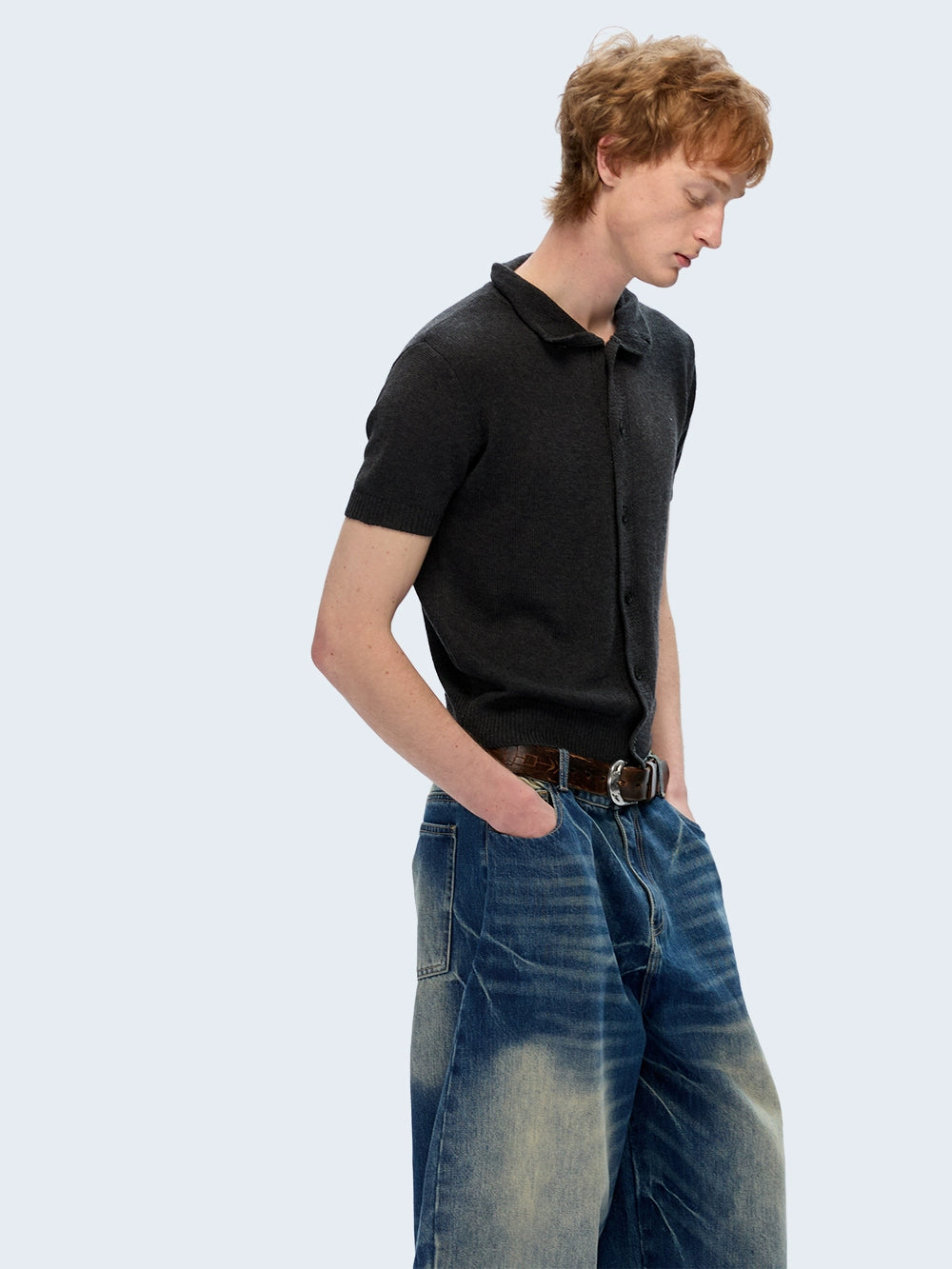 TZ Killer Soft Waxy Comfortable Lapel Cardigan
