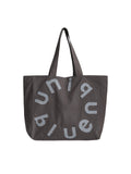 Unique blue Leather Plaid Shoulder Bag