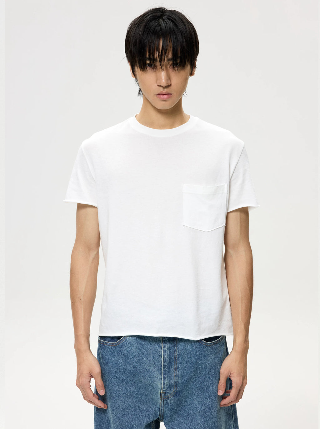 INSAIT Sober Pocket 200g Breathable Curved-Hem Tee