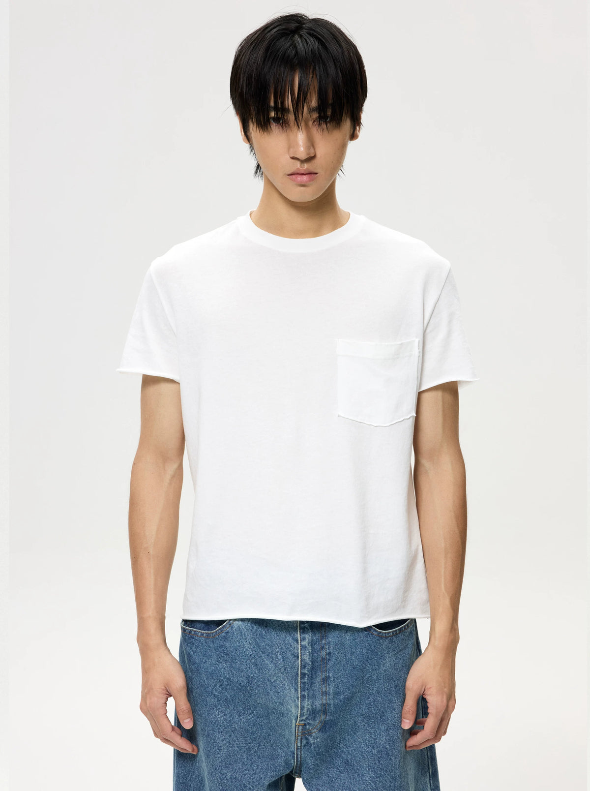 INSAIT Sober Pocket 200g Breathable Curved-Hem Tee