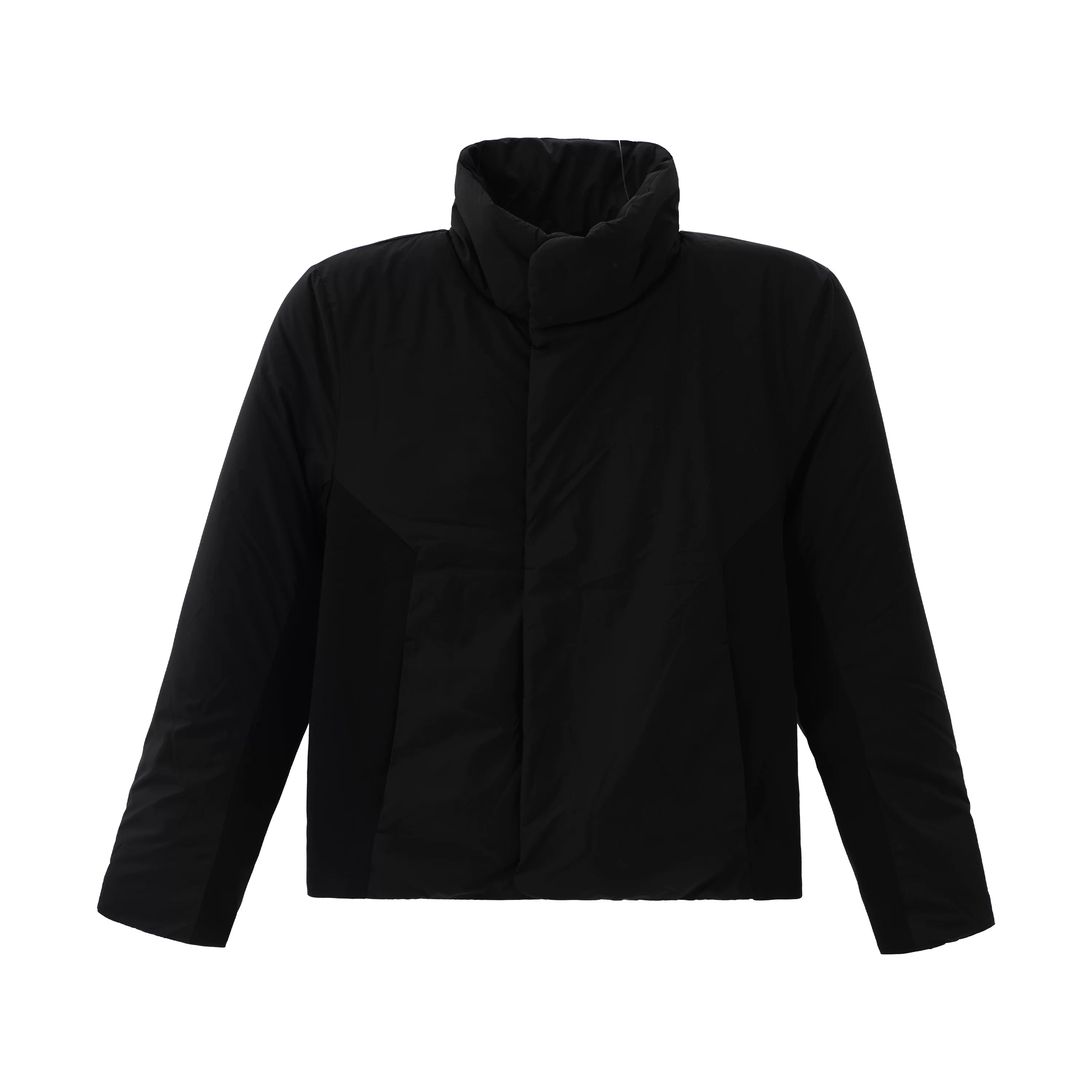 ZOZOFOREST Sleek City Stand-up Collar Simple Sports Cotton-padded Clothes