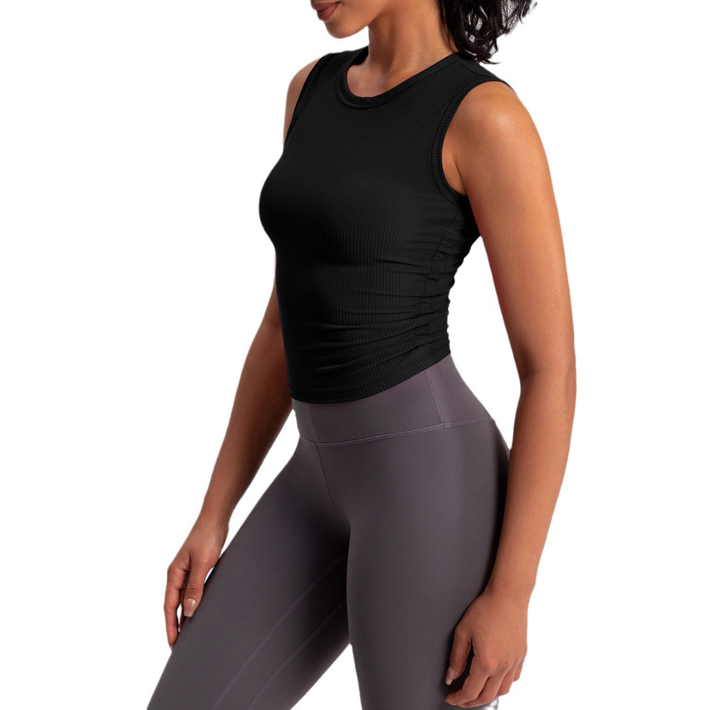 Athena Lulu Pleated Sports Naked Fitness Yoga Suit