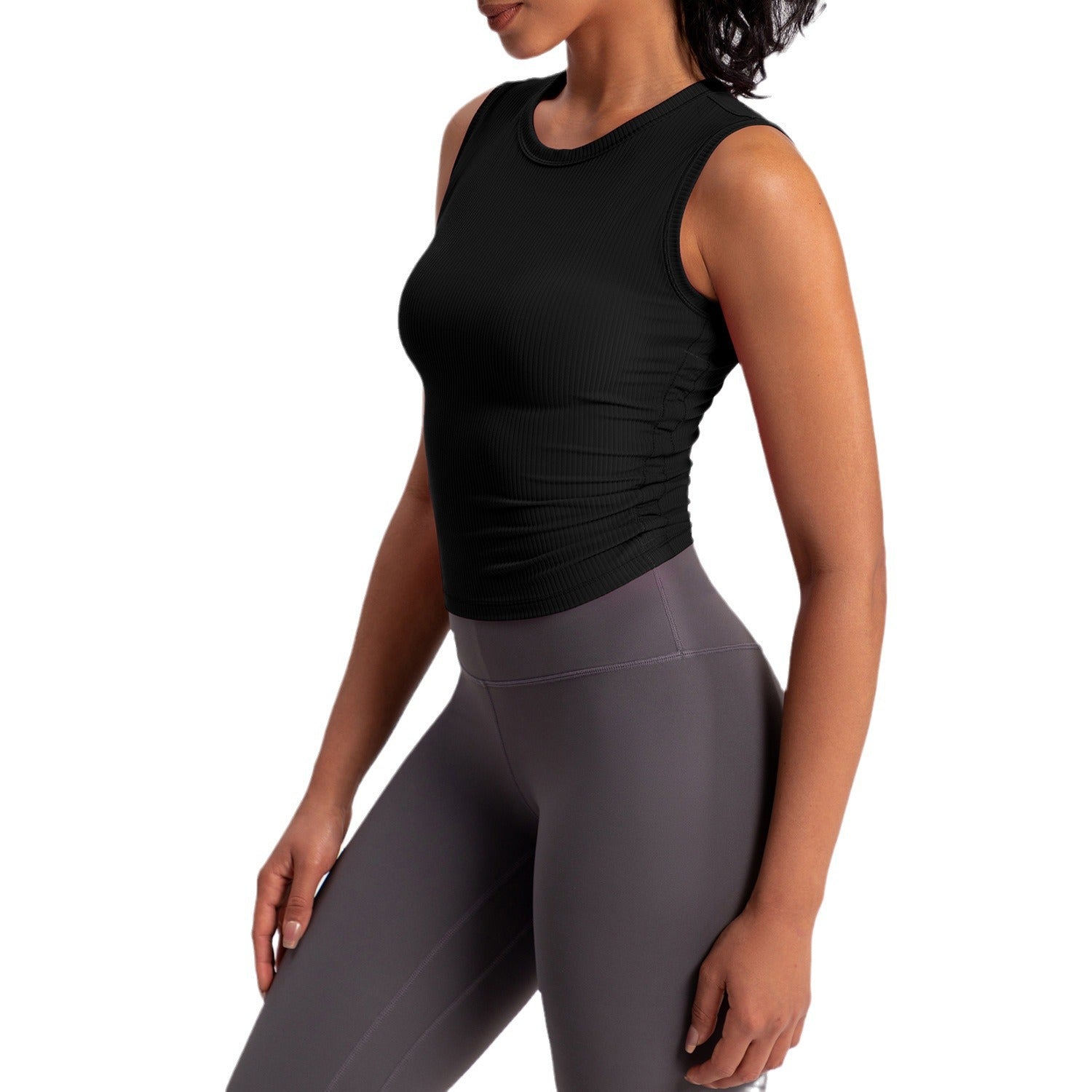 Athena Lulu Pleated Sports Naked Fitness Yoga Suit