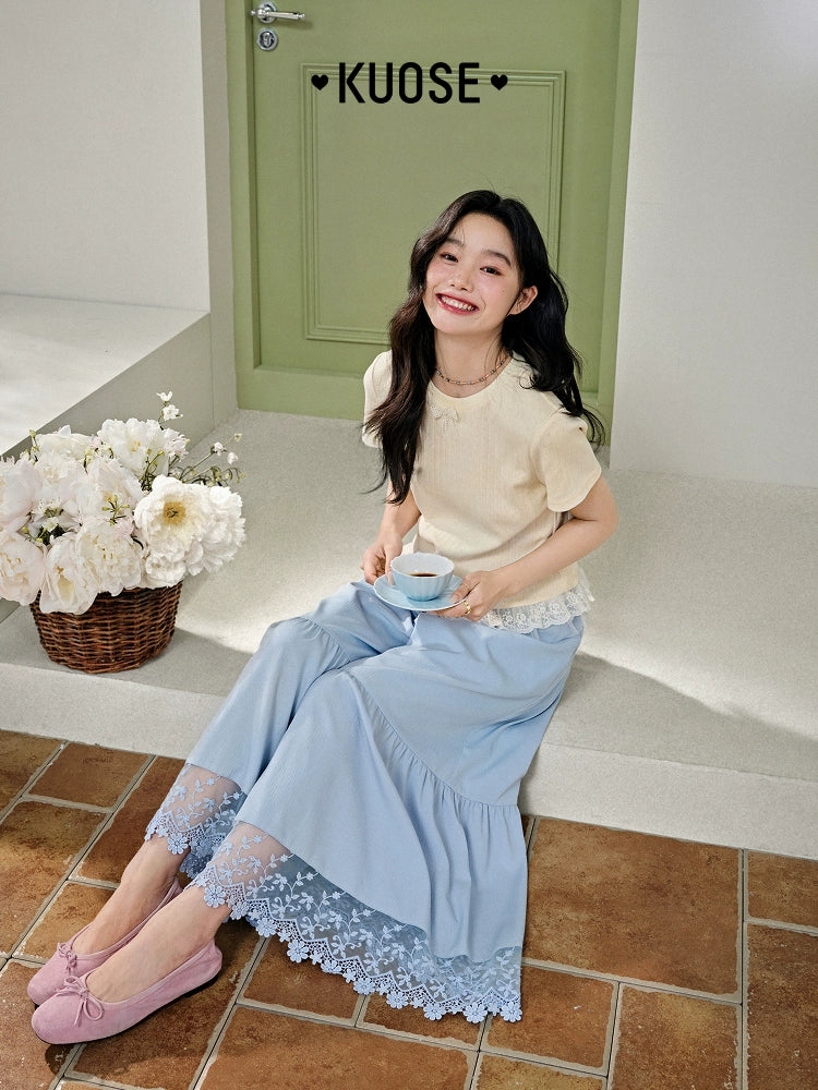 Kuose Lace Culottes