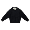 UNF Cashmere Comfortable Soft Waxy Fake Two-piece Knitted Sweater
