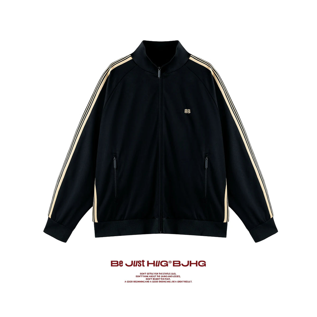 BJHG Three-Stripe Jacket & Pants Set