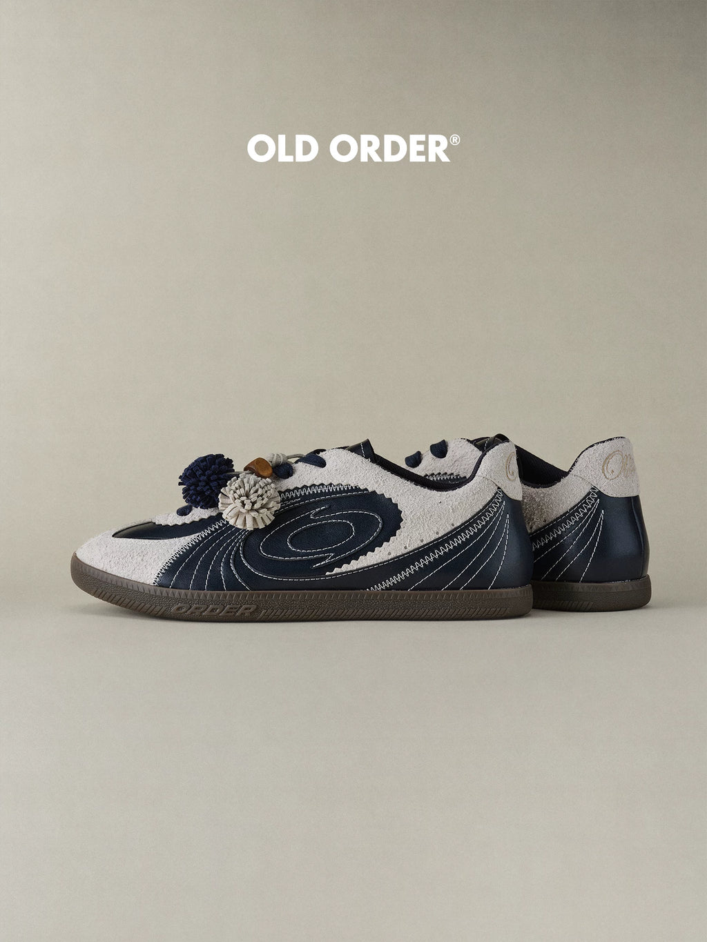OLD ORDER Suede Thin Sole German Training Sneaker