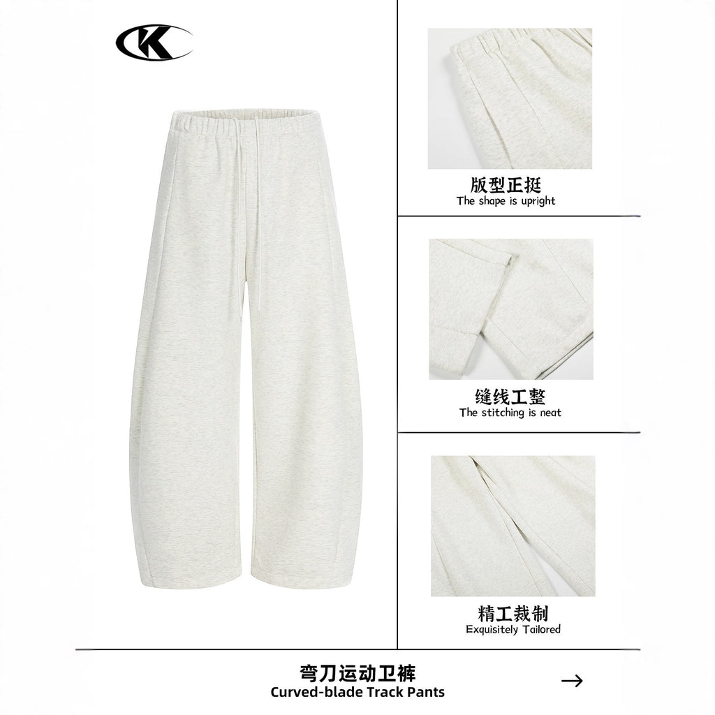 11KN American Minimalist Wide-Leg Sweatpants
