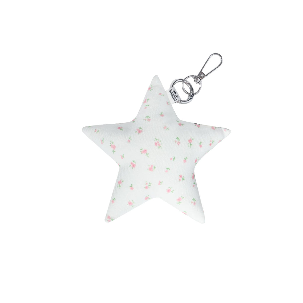 Unique blue Star Plush Phone Charm Keychain Pendant