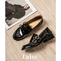 L'aise Leather Handmade Double-Buckle Monk Strap