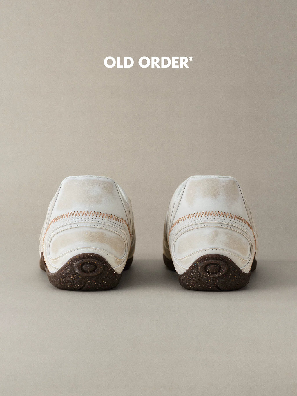 OLD ORDER Leather Retro German Trainer