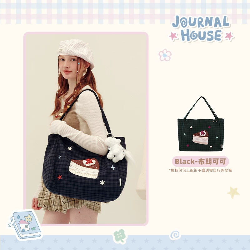 VANWALK Canvas Tote Bag - Open-Top Structured Shoulder Bag
