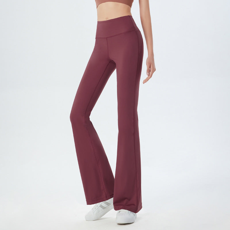 Athena Lulu Wide Leg High Waist Hip Lift Stretch Yoga Pants