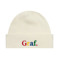 GRAF Tones Embroidered Knit Beanie