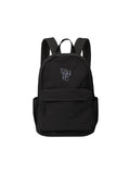 Unique blue Embroidered Nylon Zip-Top Backpack