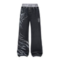 Esaias Iron Rider 400g Washed Straight-Leg Sweatpants