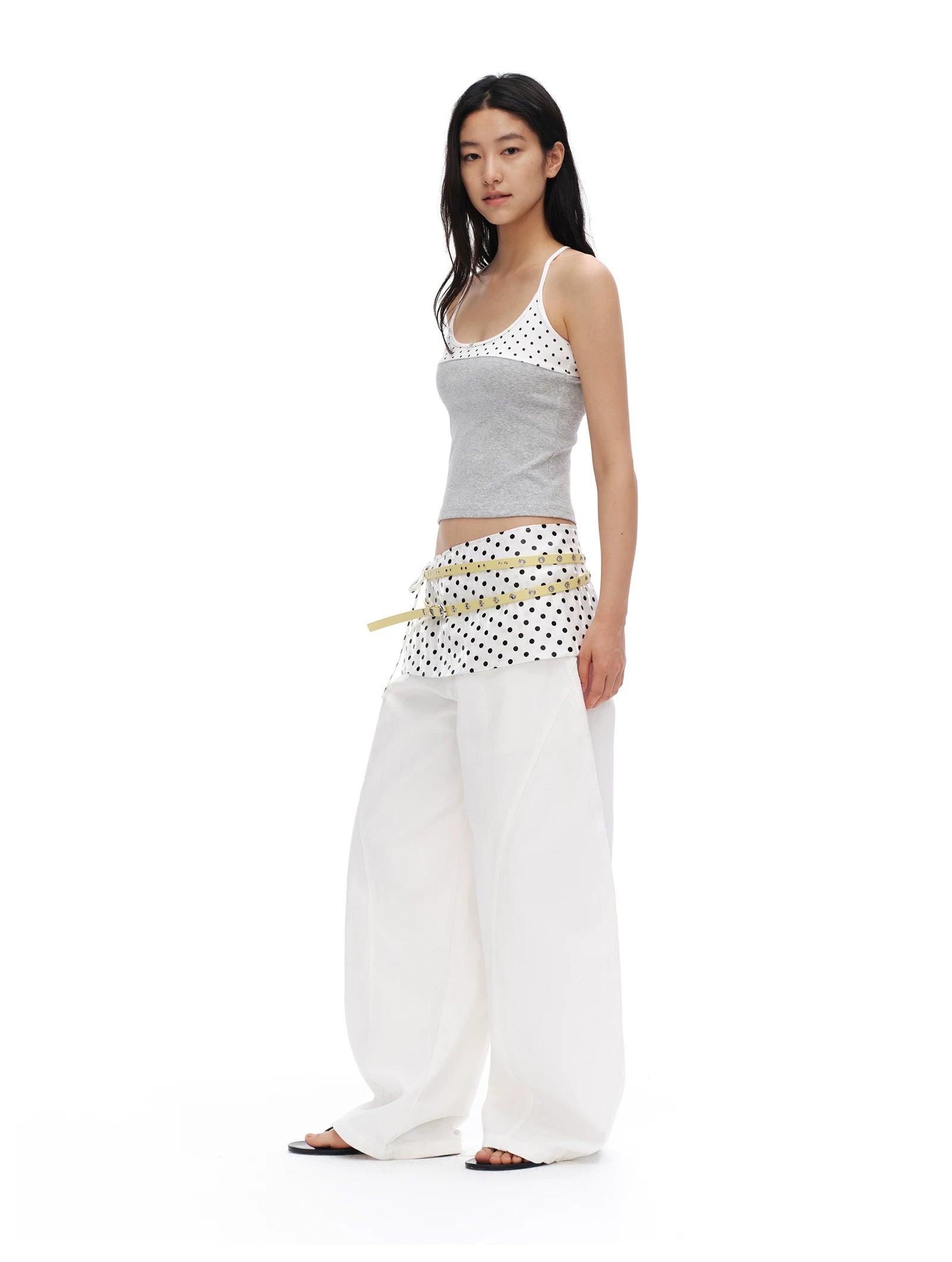 Oinimi Rivet Leather Multi-layer Winding Double-sided Belt