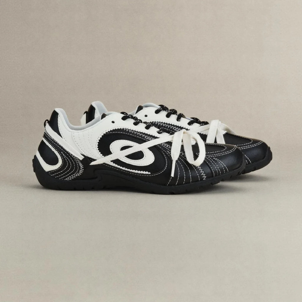 OLD ORDER Synthetic Leather Low-Top German Trainer