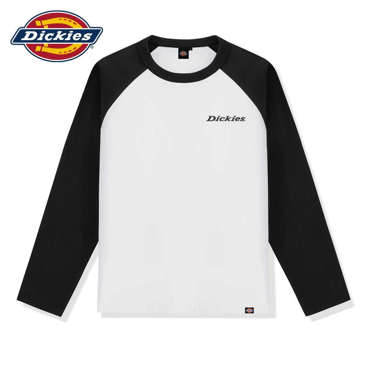 Dickies Contrast Raglan 230g Oversized Long-Sleeve Tee