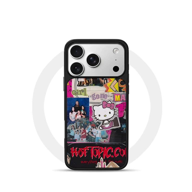 Pbcase Graffiti Cat Cat Simple High-end Apple Phone Case