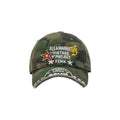 Fleamarket Vintage Frayed Burr Rim Versatile Embroidered Baseball Cap