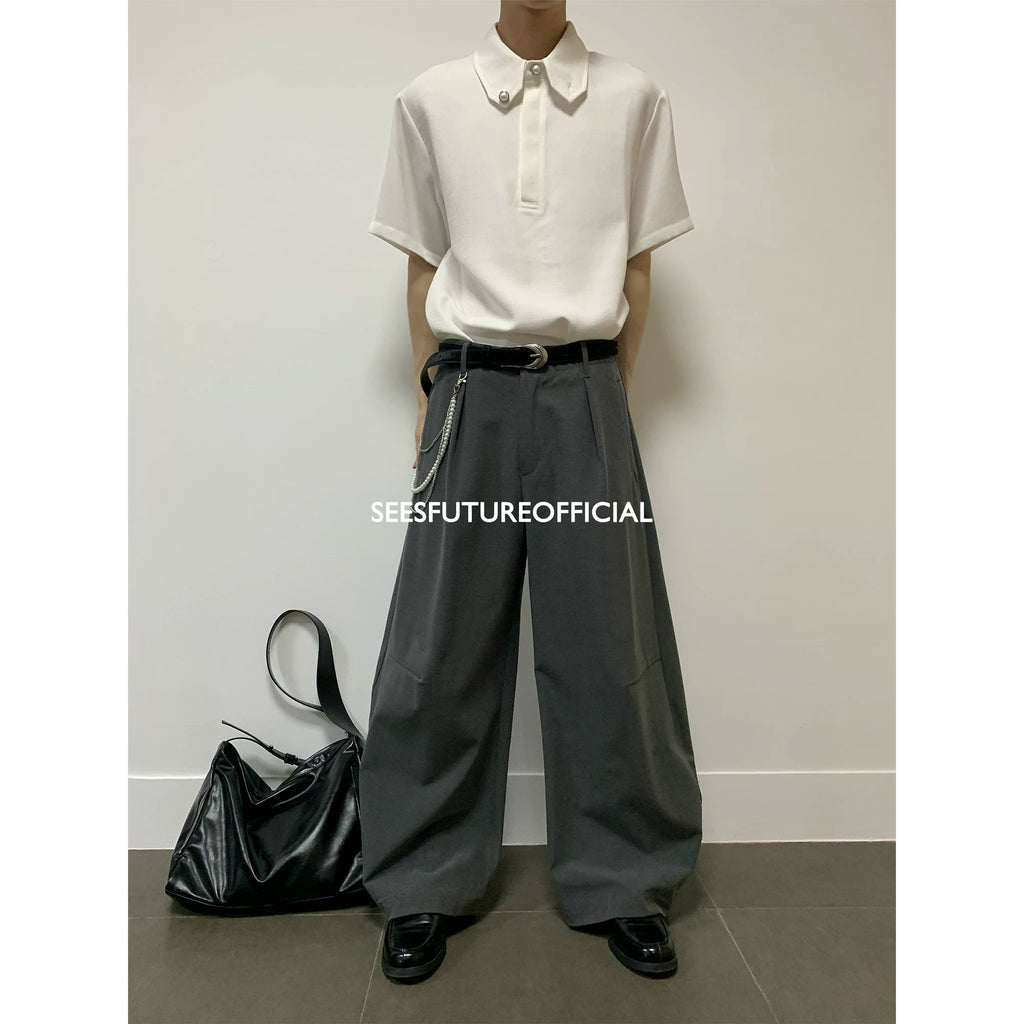 Seesfuture Premium Pendant Casual Pants