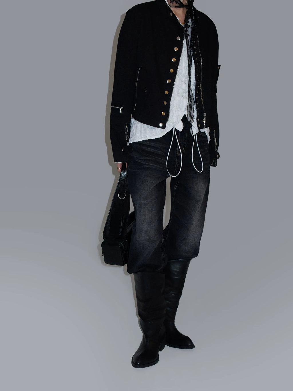 Sameuoo Premium Metal Zip Jacket