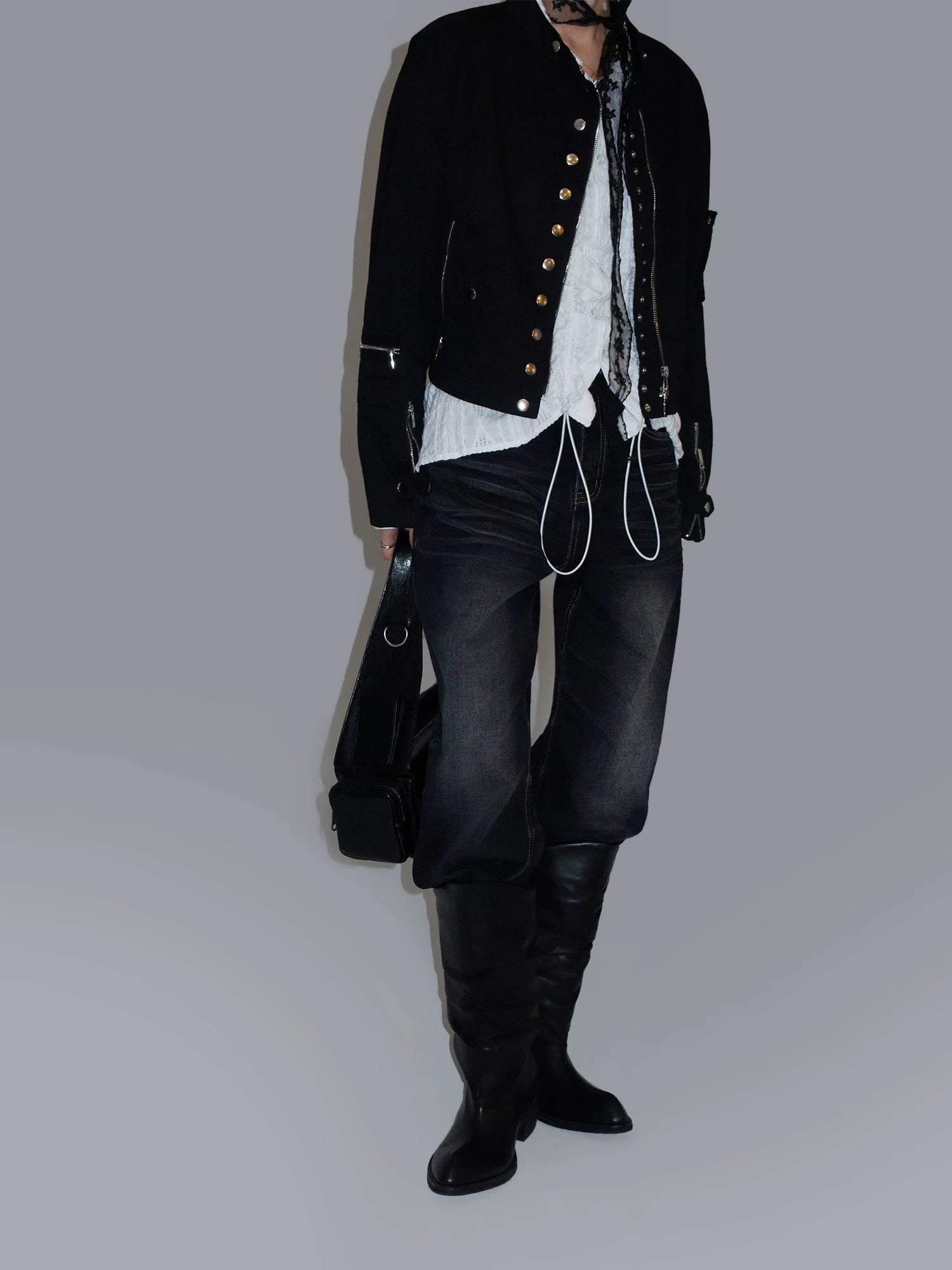 Sameuoo Premium Metal Zip Jacket