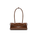muva. Leather Zip-Top Underarm Bag